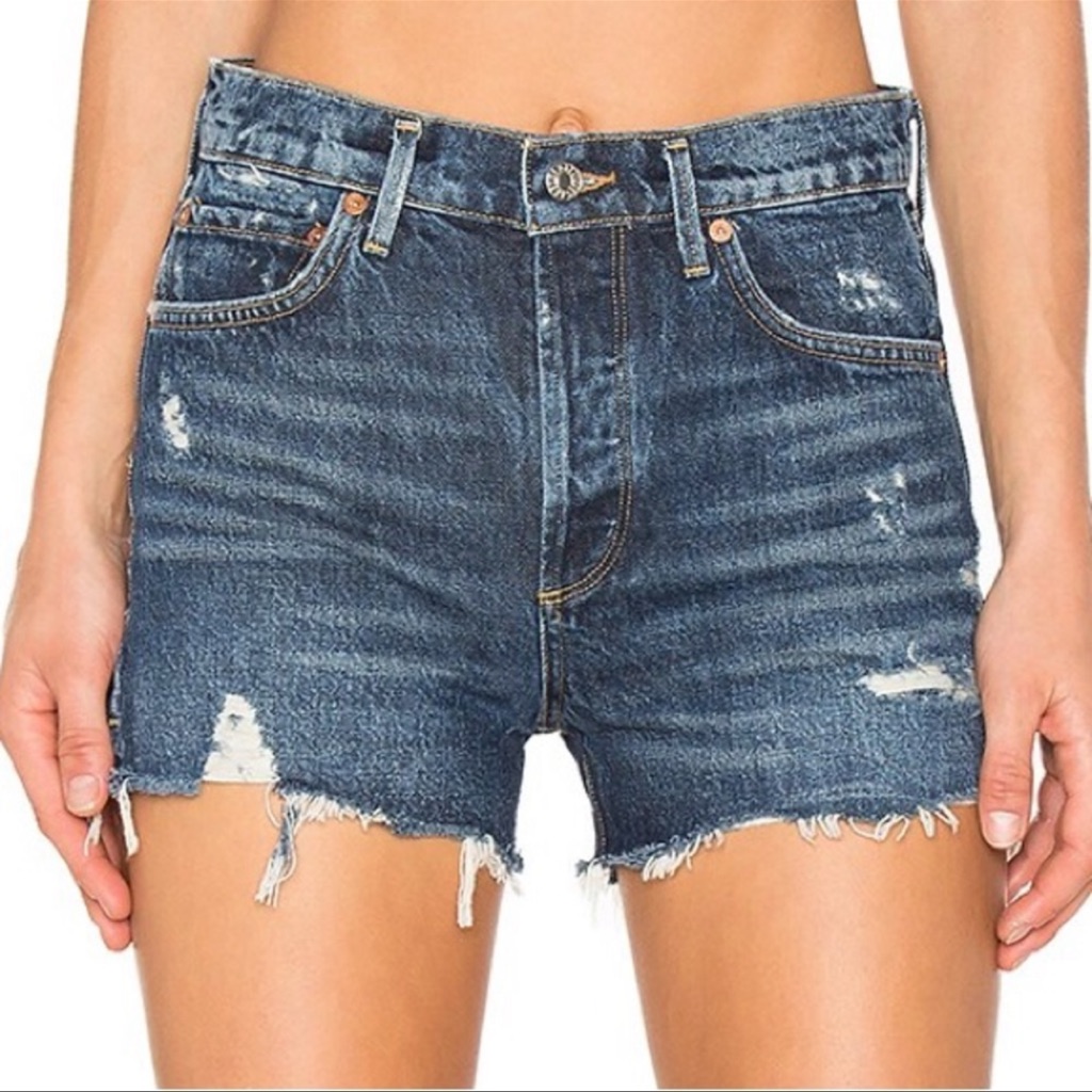 Agolde Jaden Denim Shorts
